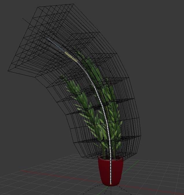 rigged Indoor plant preview image 2